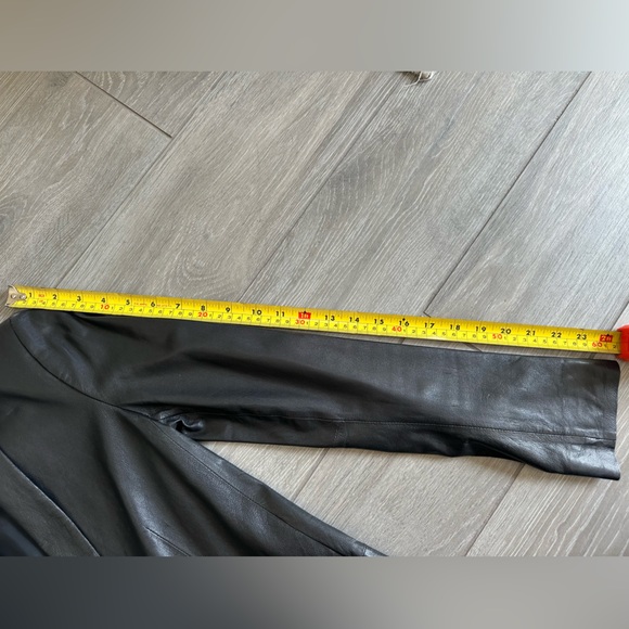 Vince Genuine Leather Blazer - Picture 15 of 16